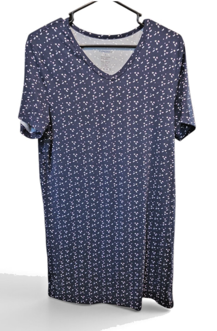 Conomax Sleepshirt Pajama Shirt Sleep-Dress Nightgown Bundle #1 (4 GOWNS)