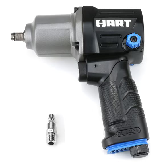 Hart 665064638 3/8" Pneumatic Impact Wrench 250 Ft Lbs