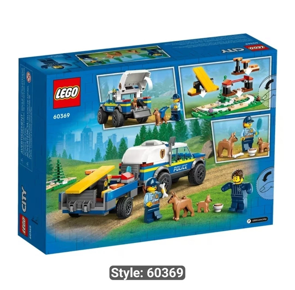 LEGO City Police 60369 Mobile Police Dog Training Set 197 pcs Age 5+