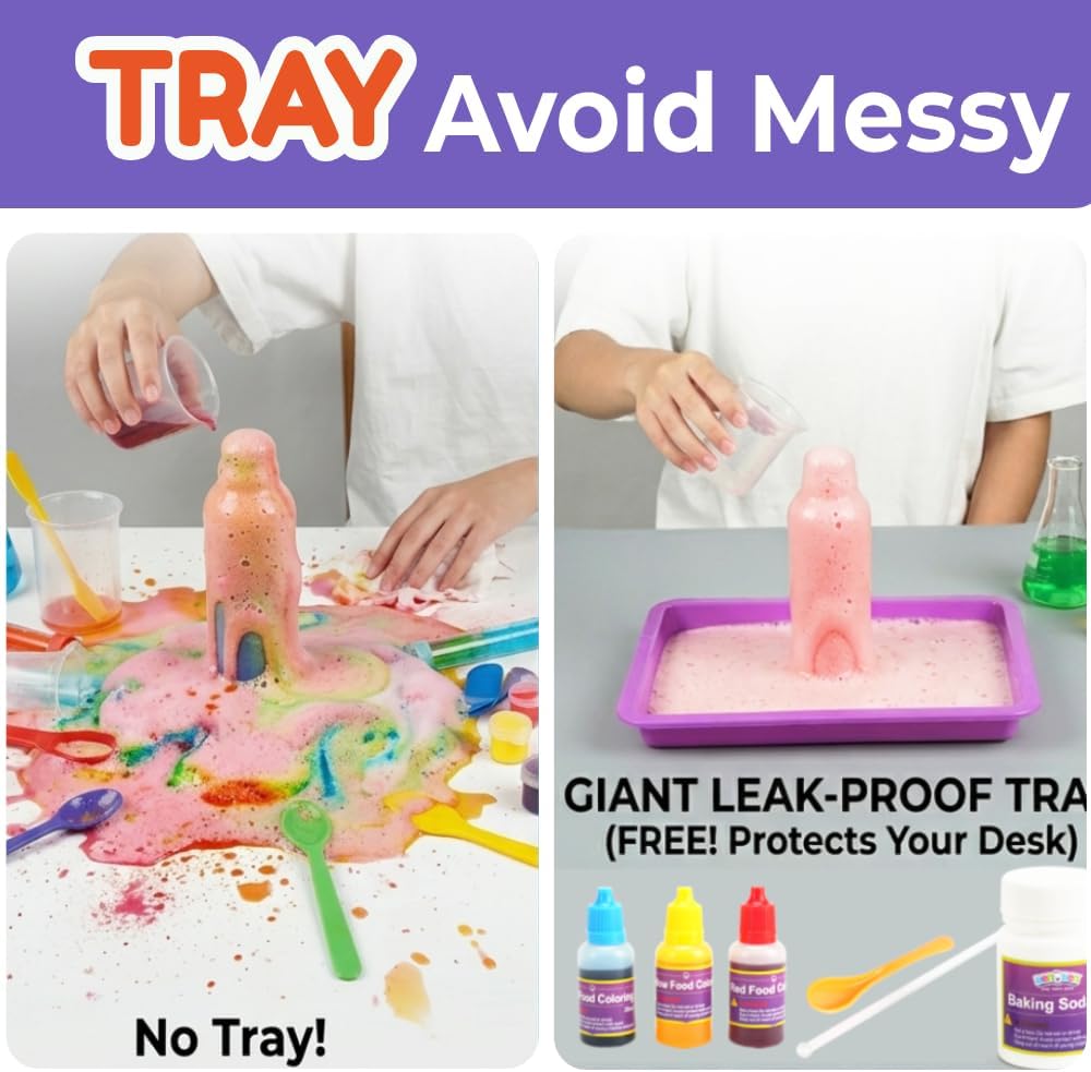 60 Experiments Science Kit for Kids Educational Toy STEM Toys for Boys Girls