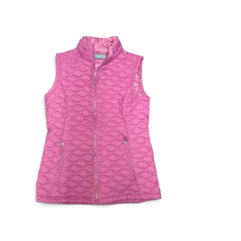 NWOT Free Country Womens Medium Raspberry Sorbet Quilted Pile Vest Jacket Size S