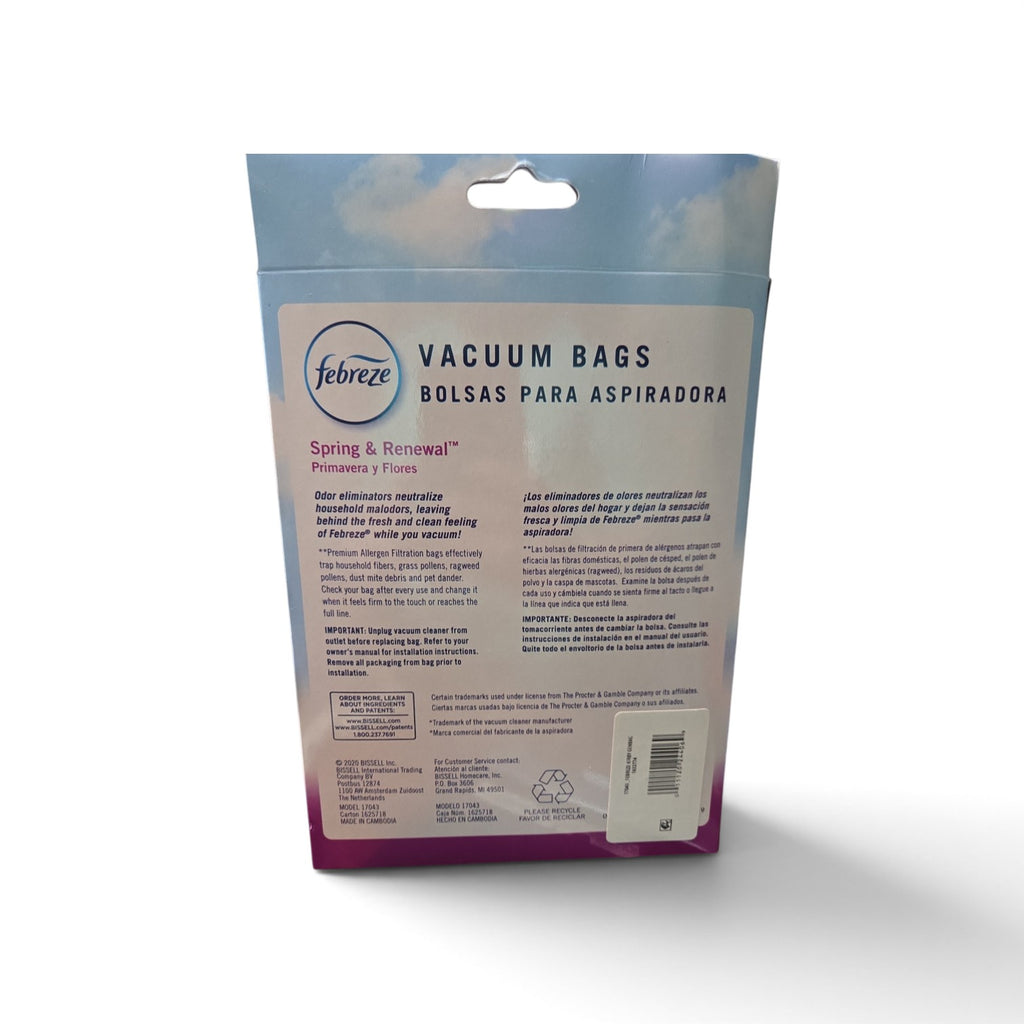 Febreze Spring & Renewal Scent Kirby Vacuum Bag, 3-Pack