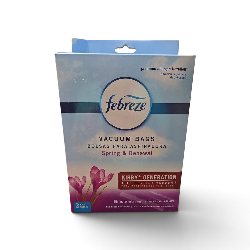 Febreze Spring & Renewal Scent Kirby Vacuum Bag, 3-Pack