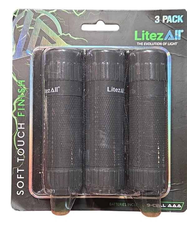 LitezAll 3 Pk. Flashlight 28677-08BE01