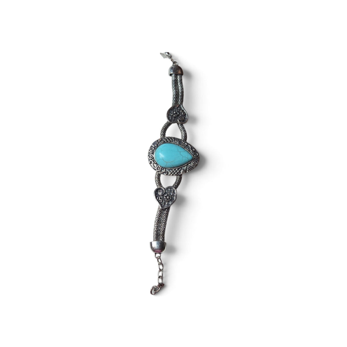 Fashion Jewelry Teardrop Turquoise Bracelet