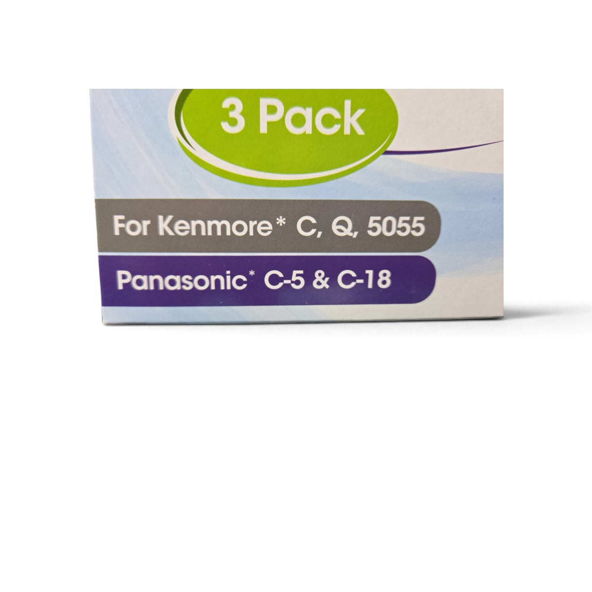 Great Value Kenmore C Vacuum Bag for Upright Vacuums, 3-Pack