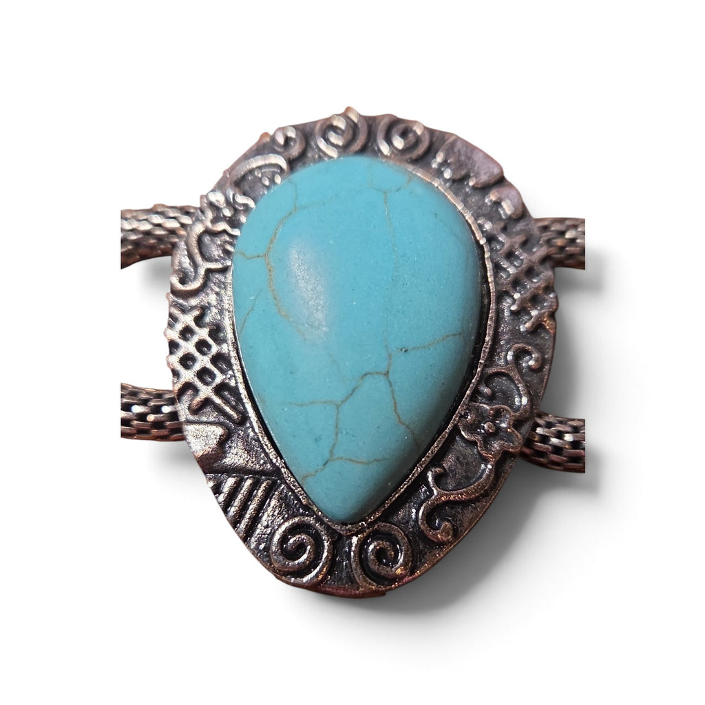 Fashion Jewelry Teardrop Turquoise Bracelet