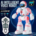 AI RC Robot for Kids with Gesture Induction Interactive, And lots more (PINK)